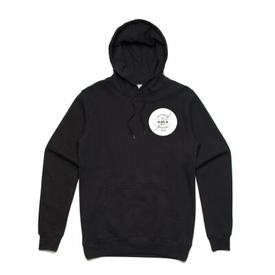 VGH Black Hoodie - Stencil Unisex Hood Thumbnail